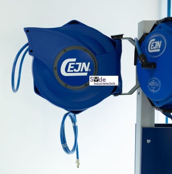 CEJN Druckluft Spiralschlauch 11,0 x 16,0 mm Arbeitslänge 6 m mit  Sicherheitskupplung - SUDE Industrietechnik